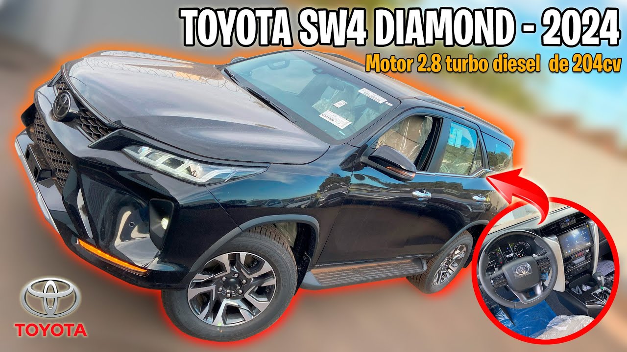 TOYOTA SW4 DIAMOND 2024: O QUE MUDOU NO SUV DA TOYOTA?
