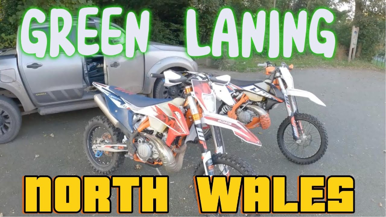 Green Laning Barmouth in North Wales