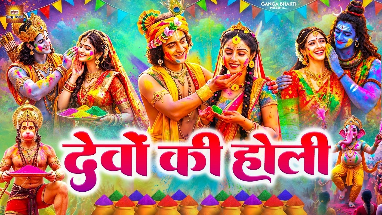 होली स्पेशल भजन 2026- देवों की होली - सभी देवता को प्रसन्न करने के लिए यह  सुन्दर भजन को अवश्य सुनें