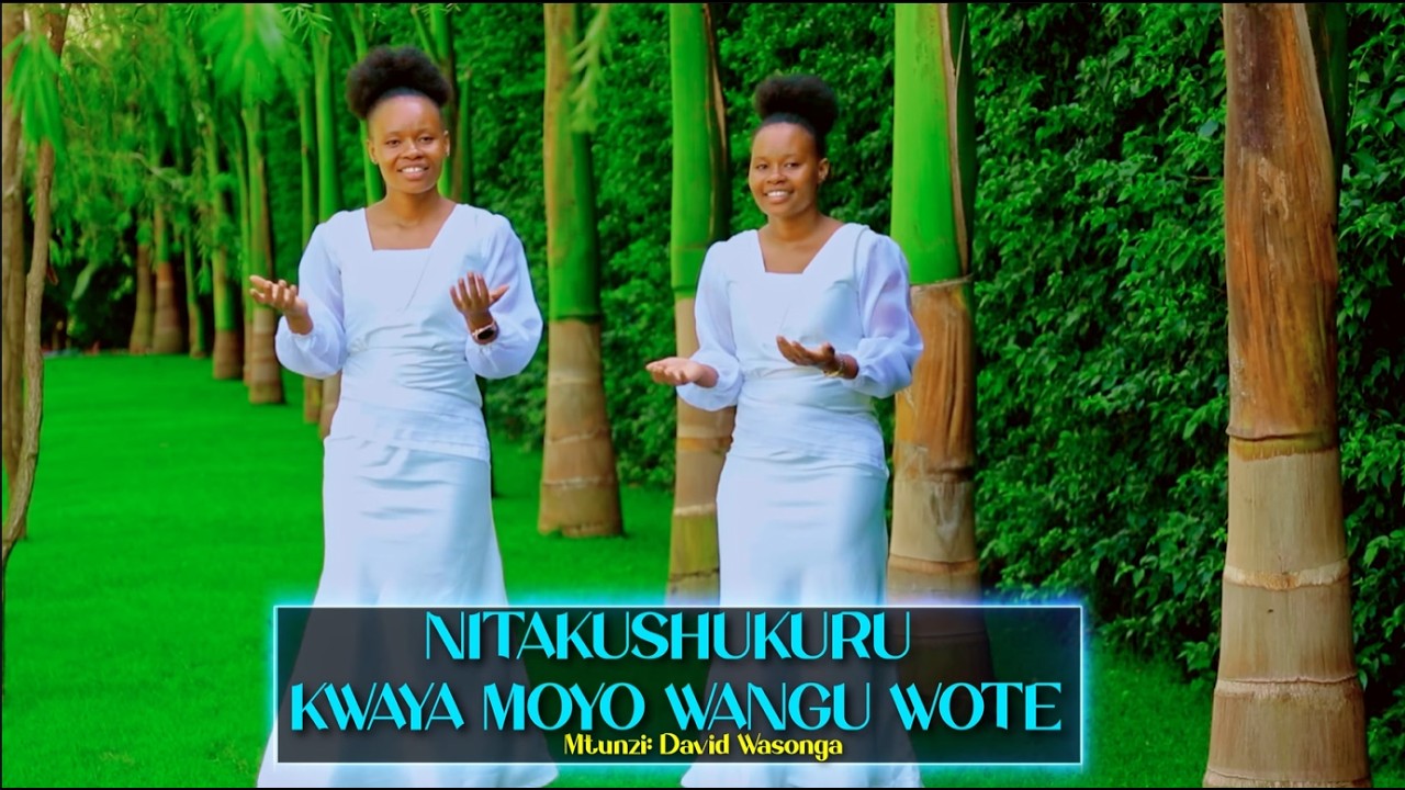 NITAKUSHUKURU KWA MOYO WANGU WOTE | BY HARMONIOUS TRIO | MTUNZI : DAVID B. WASONGA
