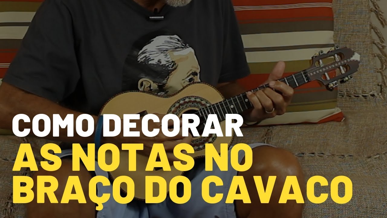Como Decorar as Notas no Braço do Cavaquinho de Forma Eficaz - Professor Damiro