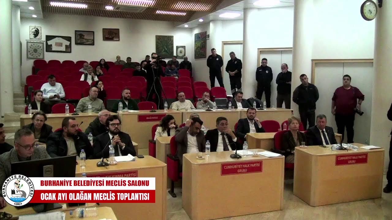 Burhaniye Belediyesi 2026 Ocak Ayı Olağan Meclis Toplantısı 1. Oturum