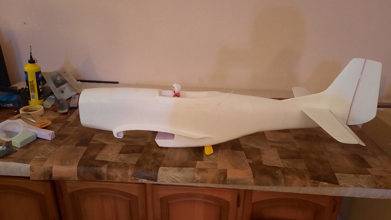 P 51 polystyrène 1470mm Fuselage v1