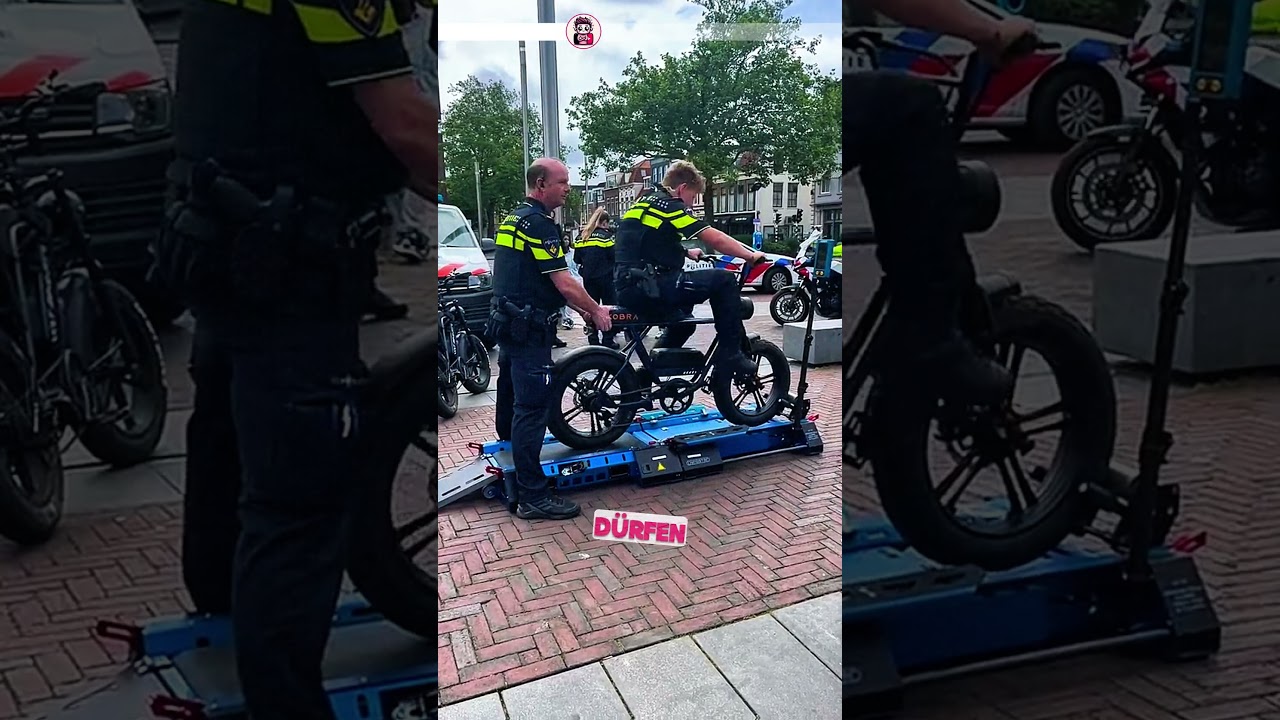 ⚡ Polizei kontrolliert E-Scooter in den Niederlanden