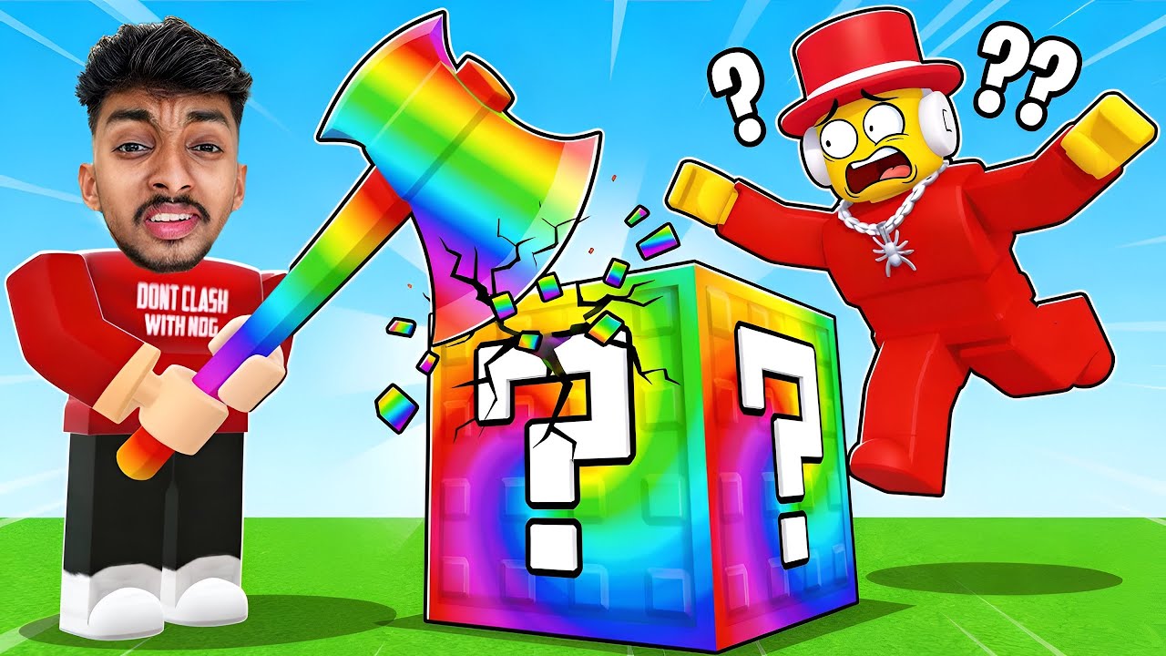 I Made BILLIONS 💰😱 by Breaking Lucky Blocks in Roblox!