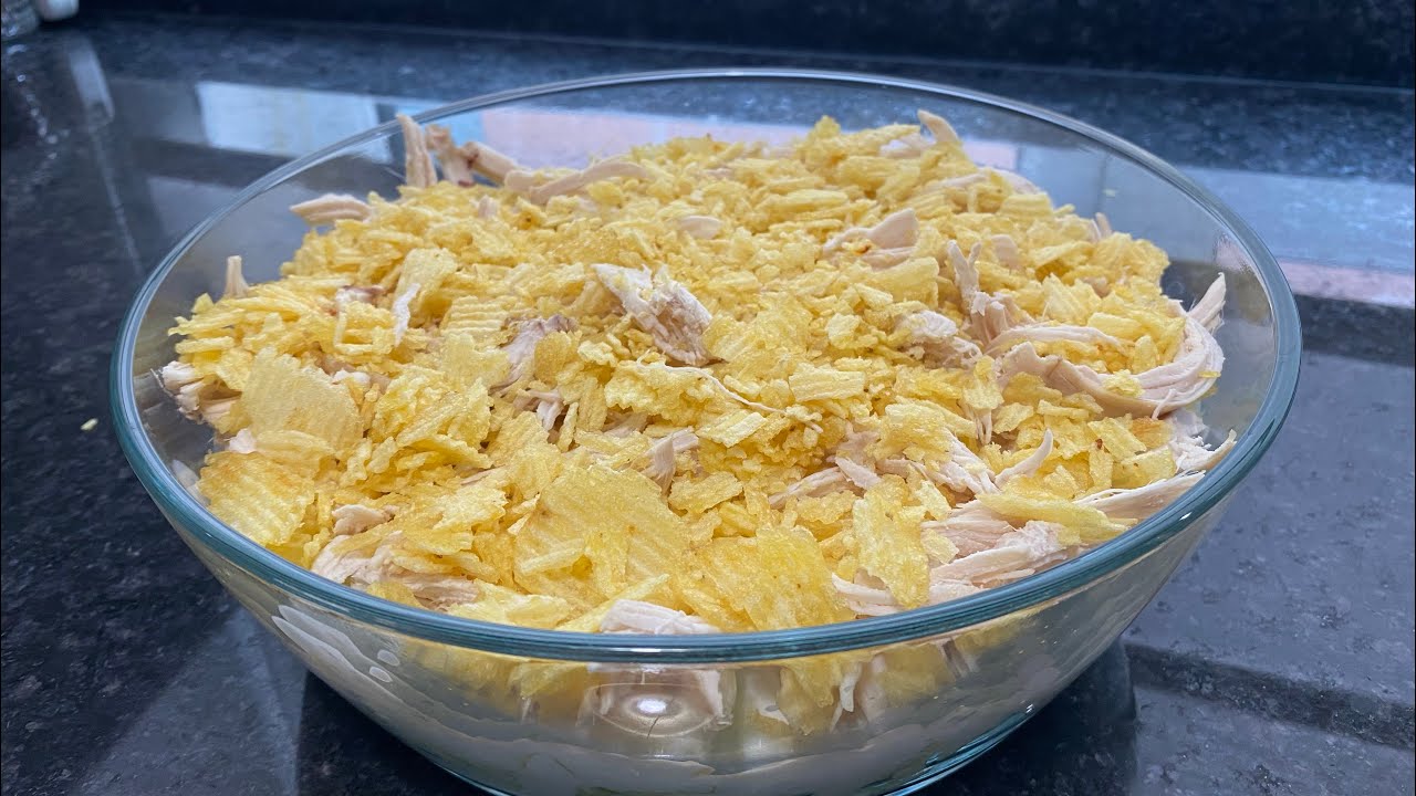 RUFFLES cipsli tavuklu salata | &ccedil;ok beğeneceksiniz 👩🏻&zwj;🍳