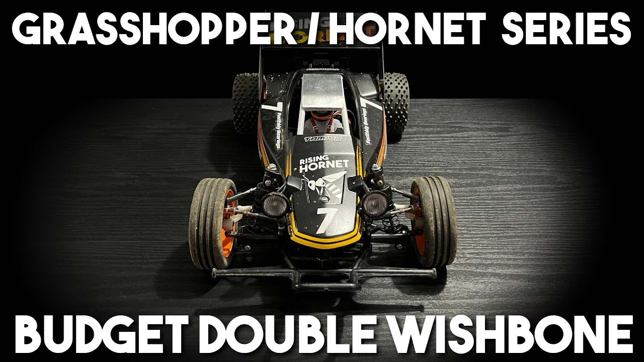 グラホ・ホーネット系超お手軽ダブルウィッシュボーン！ Super easy double wishbone arms for Grasshoppers / Hornets
