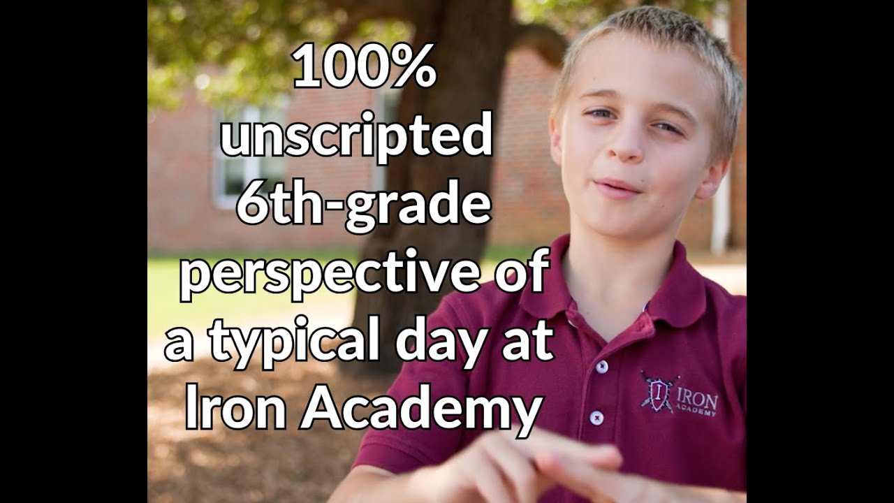 A day in the life of a 6th grader at Iron Academy