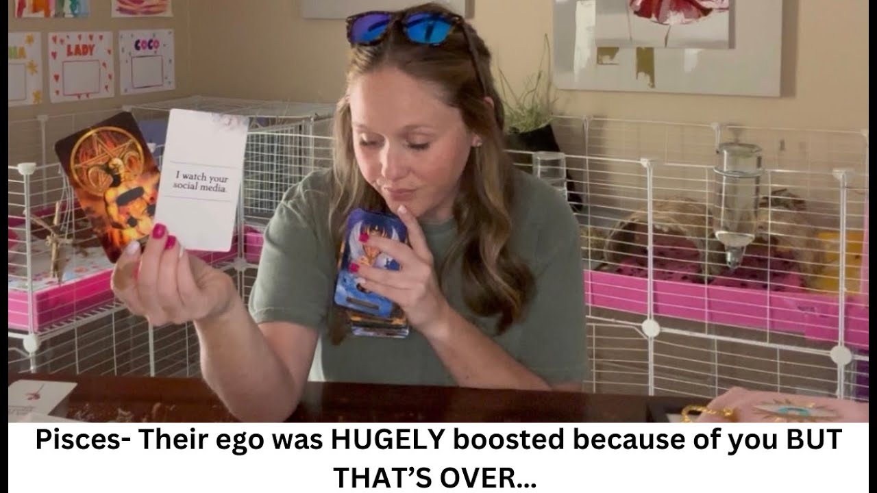 Pisces- Their ego was HUGELY boosted because of you BUT THAT’S OVER…