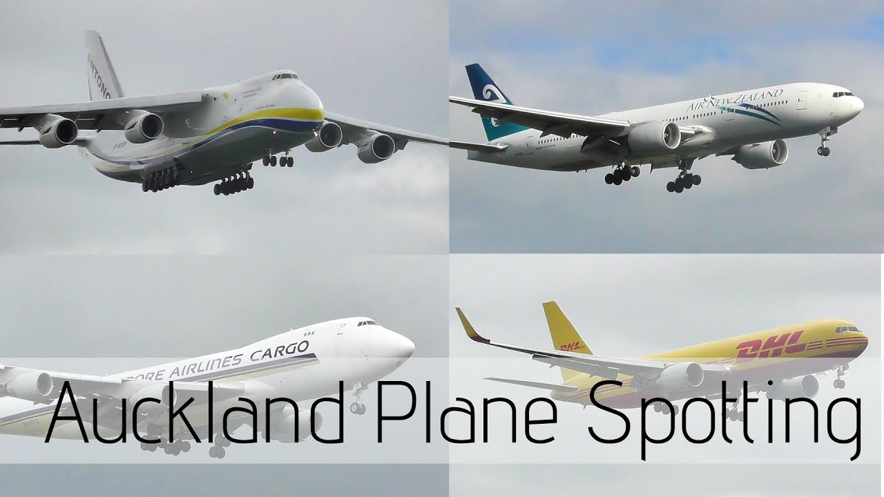 Plane Spotting Compilation | Auckland Intl. Airport