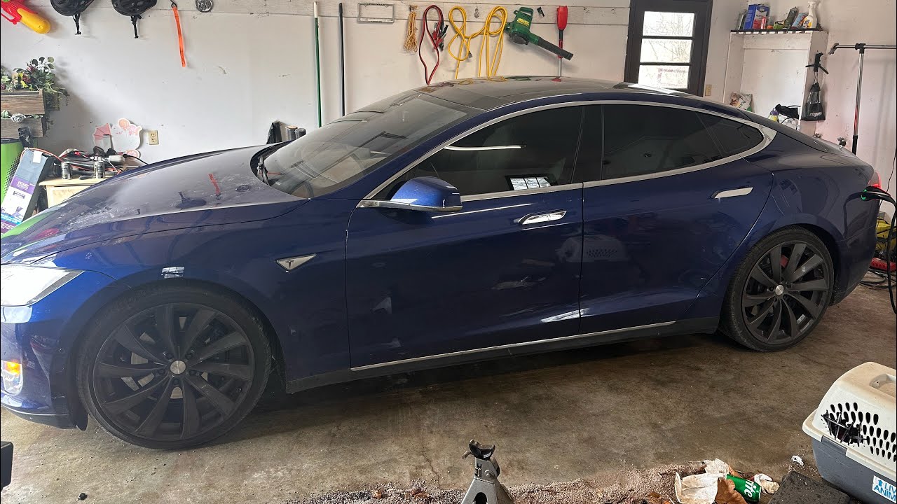 Tesla Model S rear driver door handle removal tips! Must see before attempting the repair!