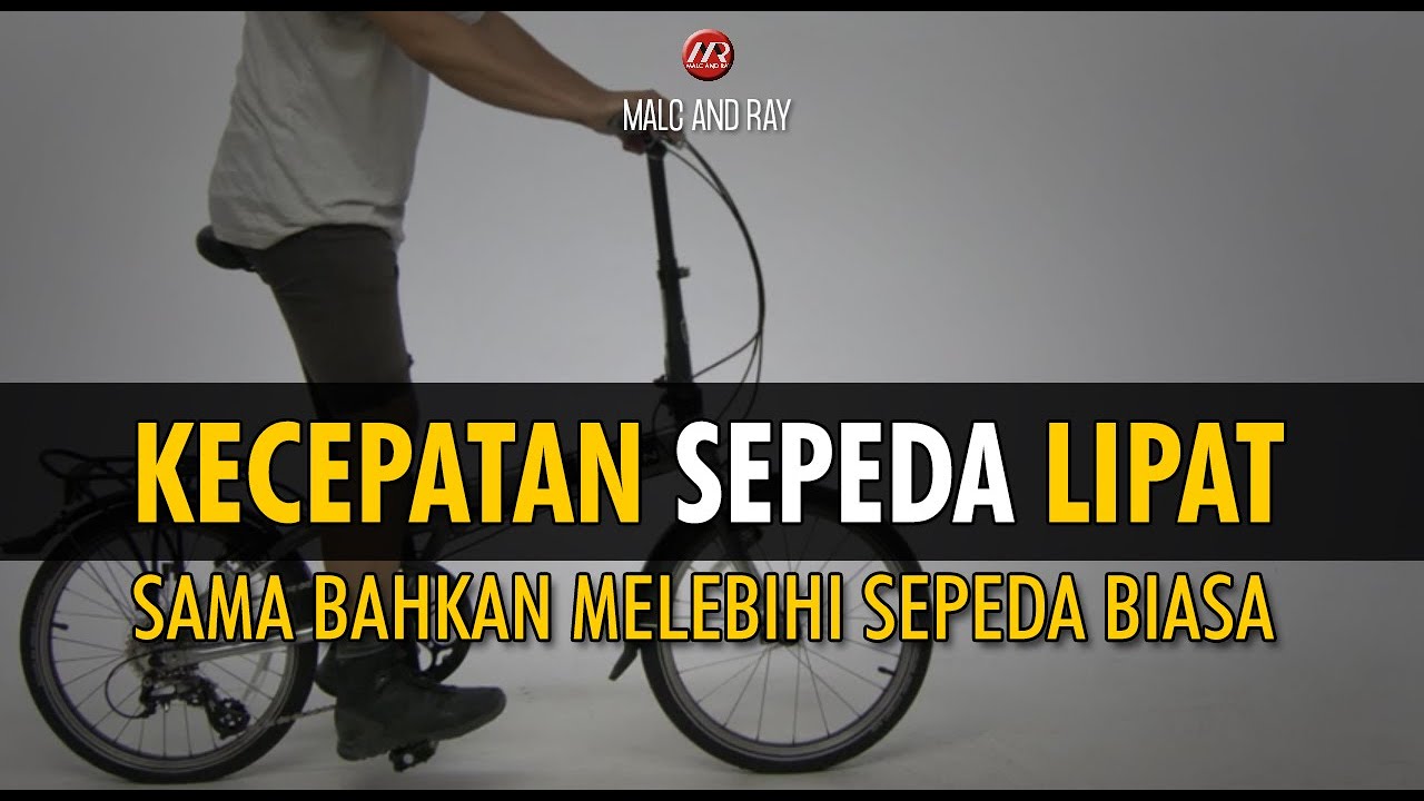 Kecepatan Sepeda Lipat Dibandingkan dengan Sepeda Biasa | Gowes (043)
