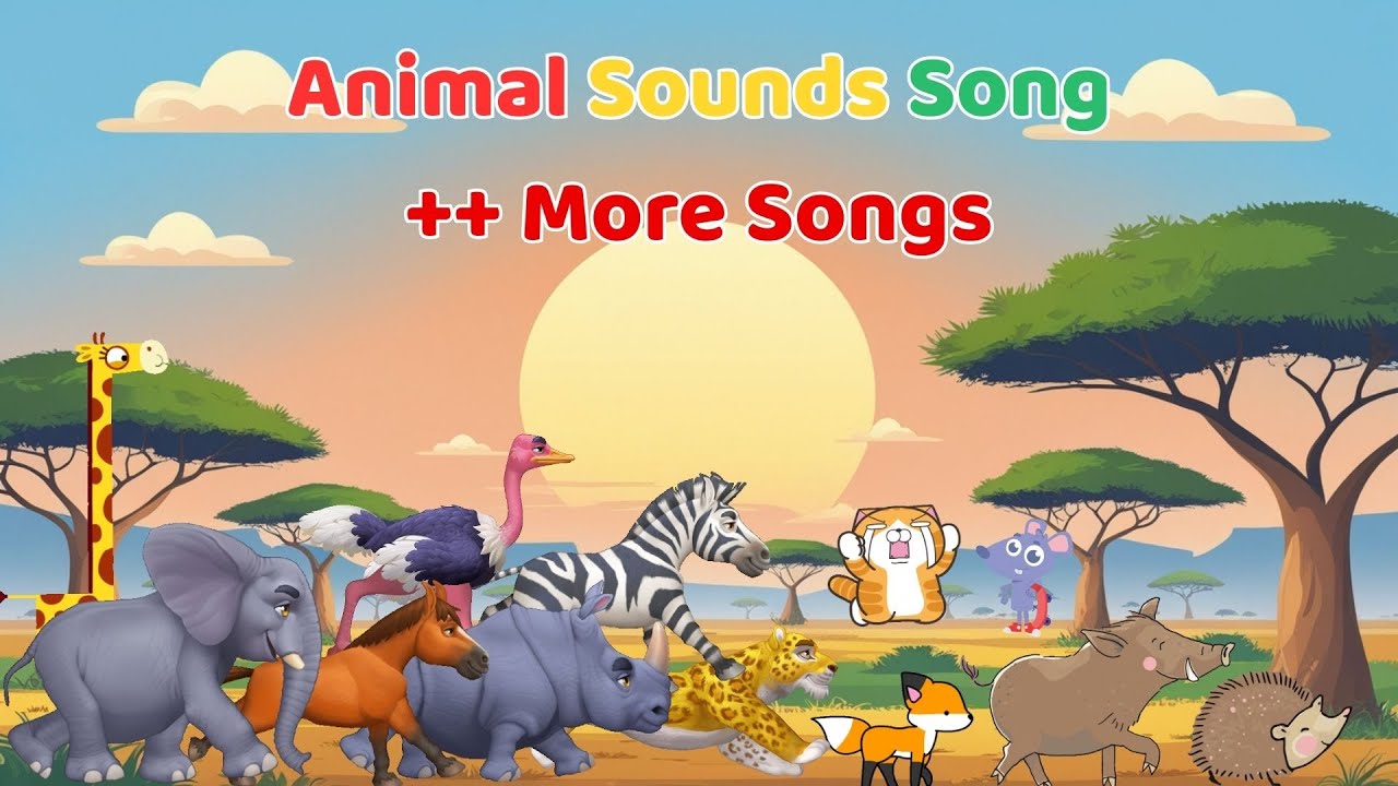 ABC Animal Sounds ++ | Animal Sounds Song ++ | Ultimate Animal Sounds Song for Kids!