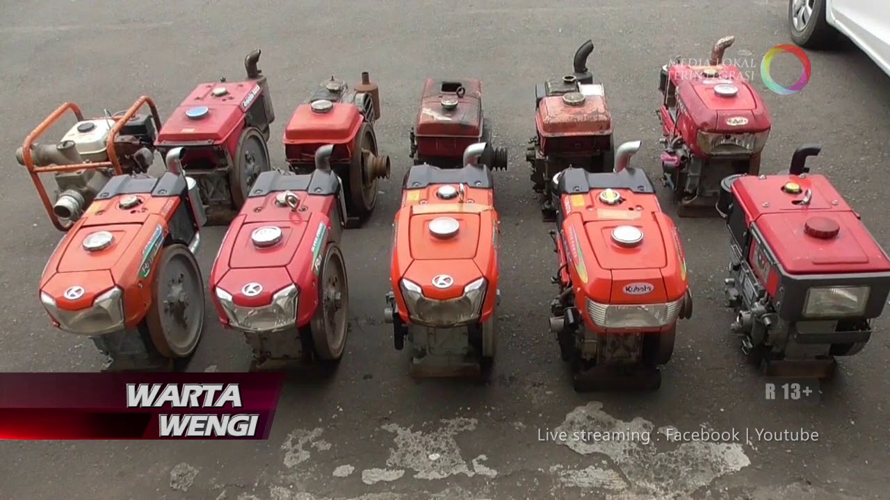 POLRES CILACAP BEKUK SPESIALIS PENCURI MESIN TRAKTOR
