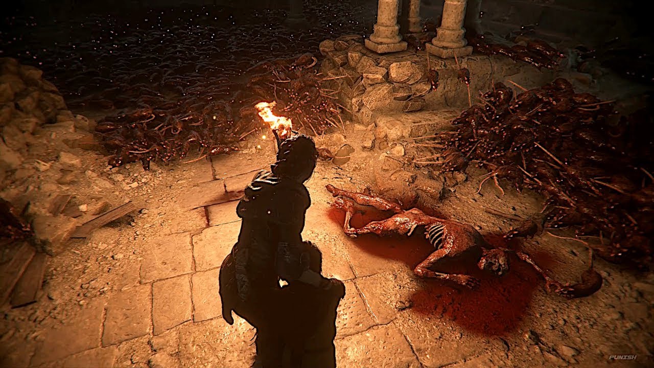 A Plague Tale Innocence - Rat Physics Gameplay