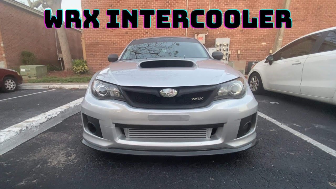 2011 WRX Rev9 Front Mount Intercooler