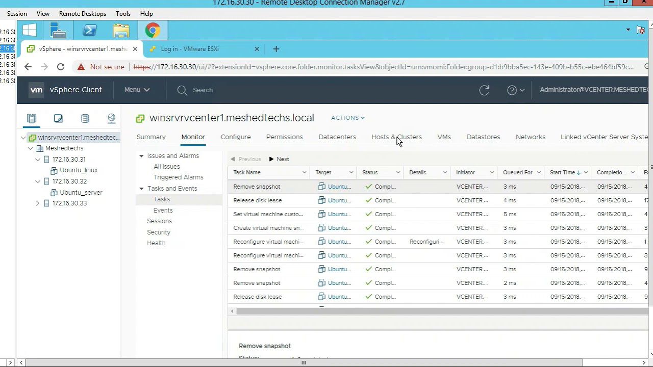 Backup and restore a Virtual Machine using Commvault Virtual Server Agent. #getajobinit
