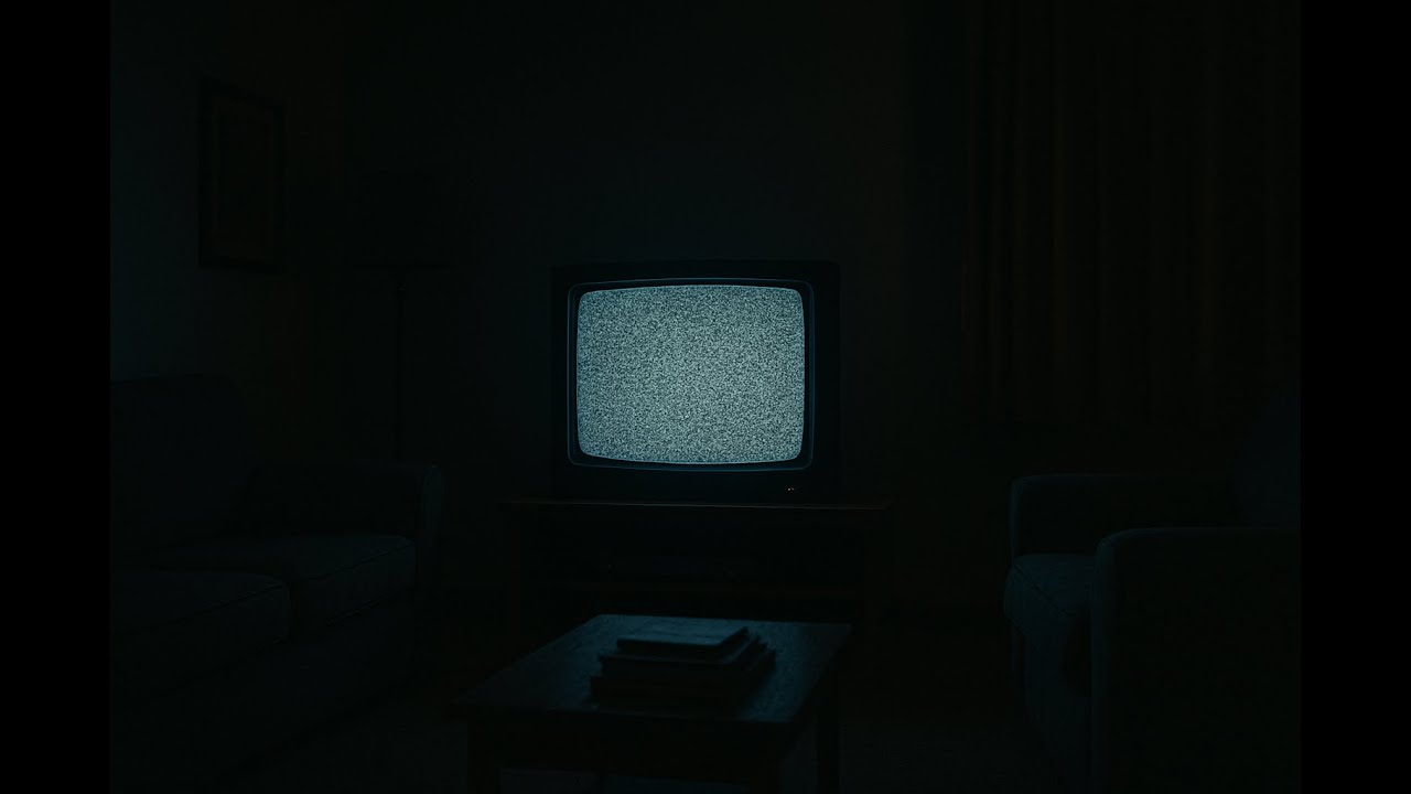 1 Hour Old TV Static White Noise | Sleep, Study, Creepy Ambience Loop