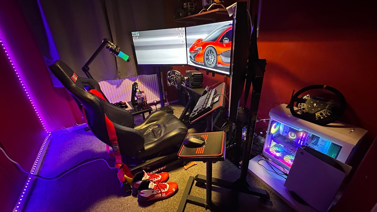 Sim rig room tour