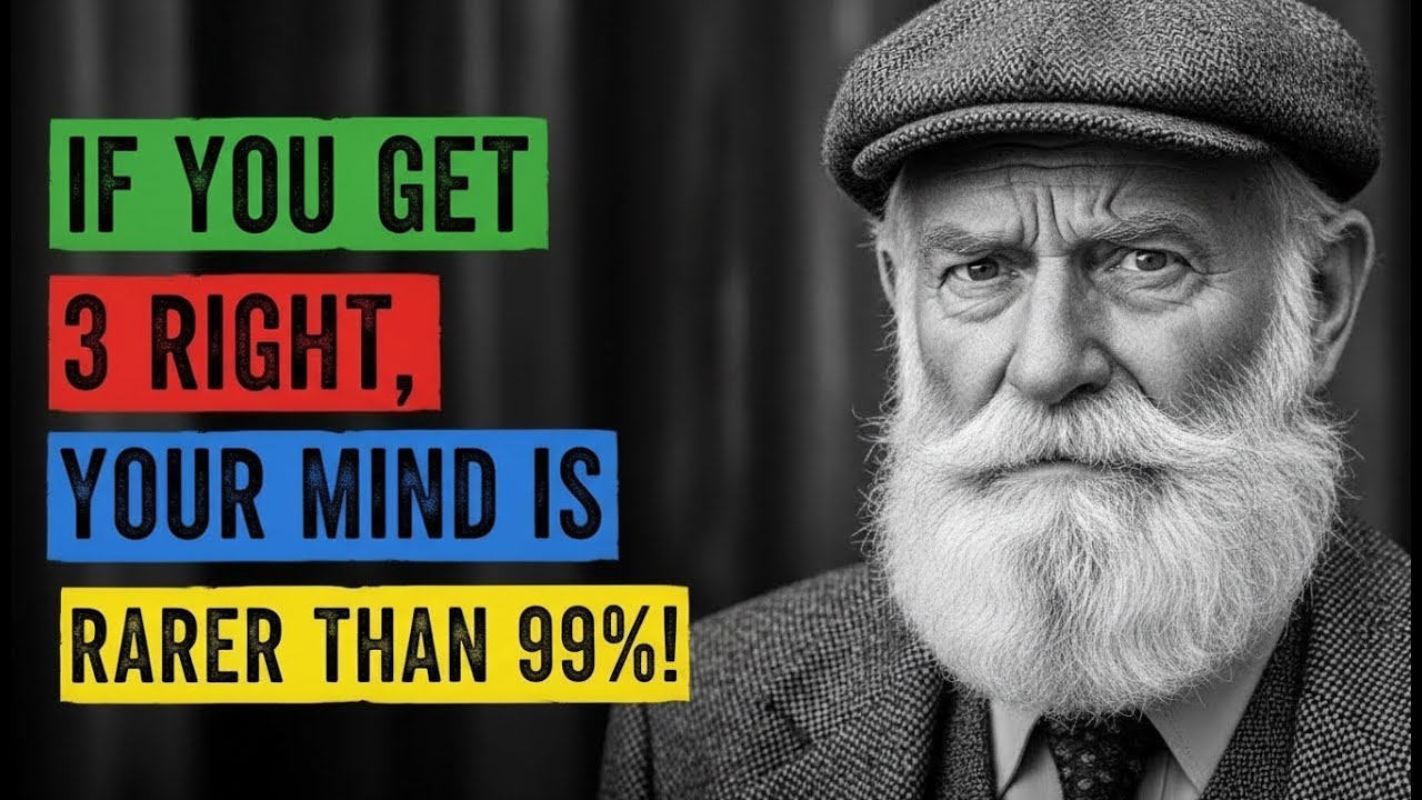 IF YOU GET 3 RIGHT, YOUR MIND IS RARER THAN 99%! | ULTIMATE IQ TEST QUIZ