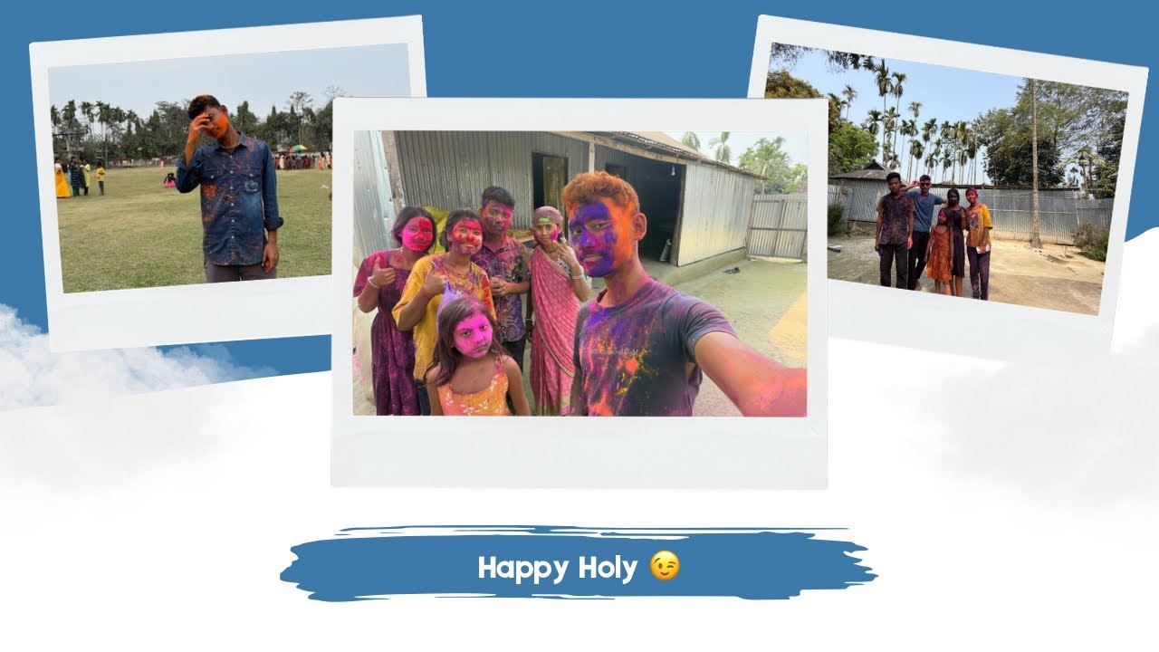 Happy Holy Hai Vai | Holy Ma bahut maja hua😁