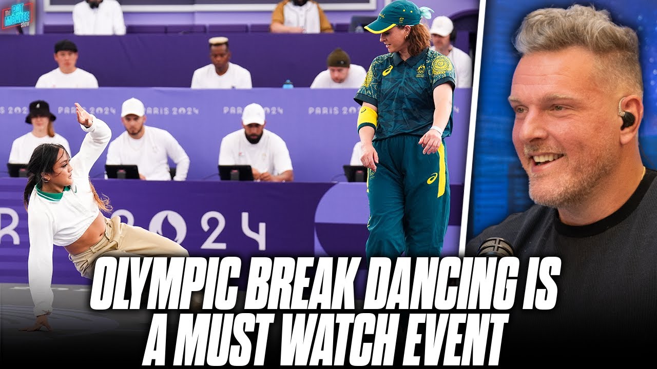 Break Dancing Debuts At The Olympics And It's Hilarious | Pat McAfee Reacts
