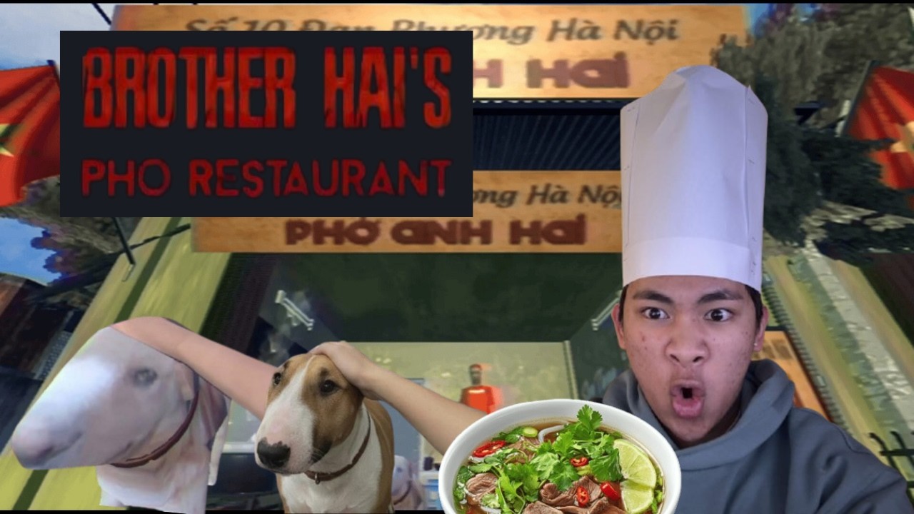 Mister Tristan Owns a Pho Shop!?