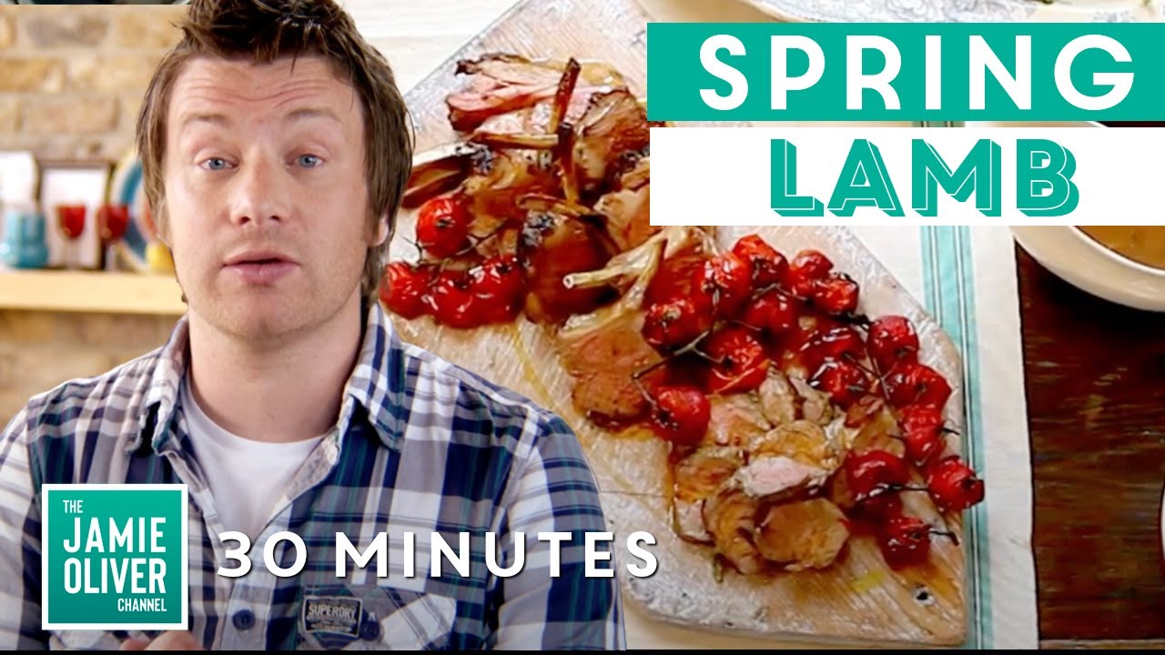 Spring Lamb Recipe By Jamie Oliver In 30 Minutes!