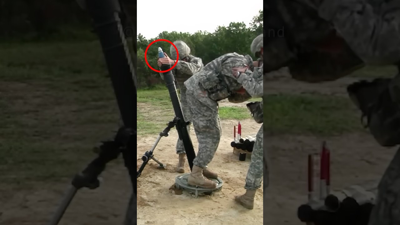 Mortar massive recoil fail 😬