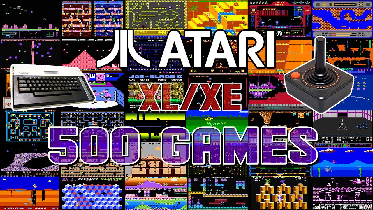 🕹️ 500 Atari XL/XE Games 🏆 500 Juegos de Atari 8-bit 🏆 The 500 Best Atari XL/XE Games Ever! 🕹️