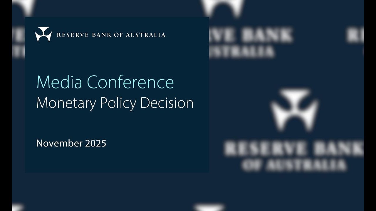 Media Conference – Monetary Policy Decision 4 November 2025