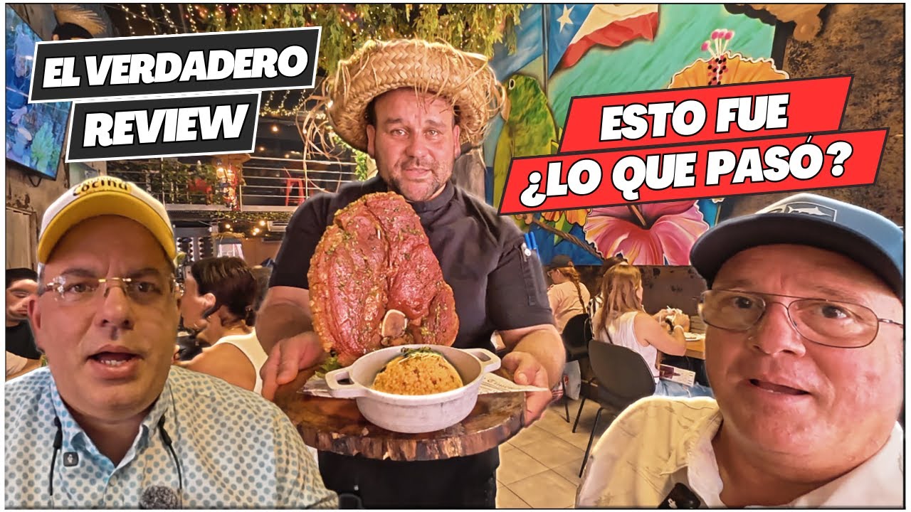 La Comida de Puerto Rico, Visité al Jibaro Moderno, junto a ​⁠@Probando la Cocina Ahmed Vitiello