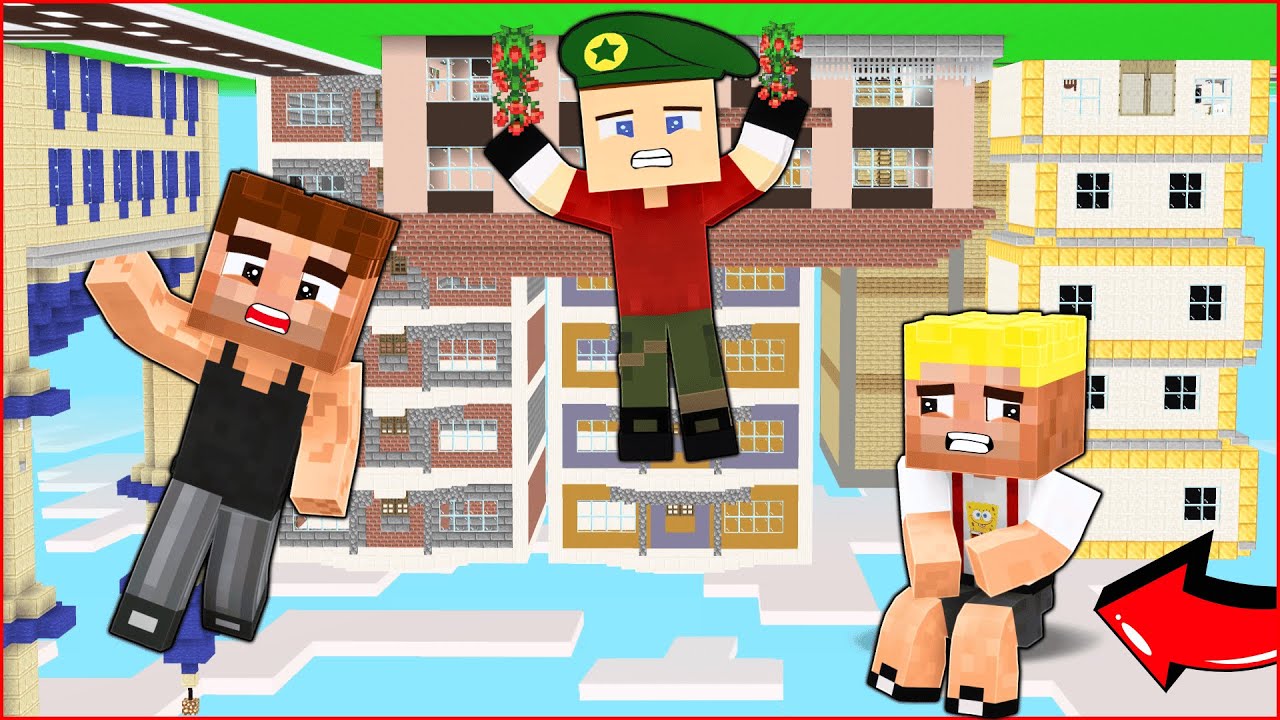 ŞEHİRDE HER ŞEY TERSİNE DÖNDÜ! 😱 - Minecraft