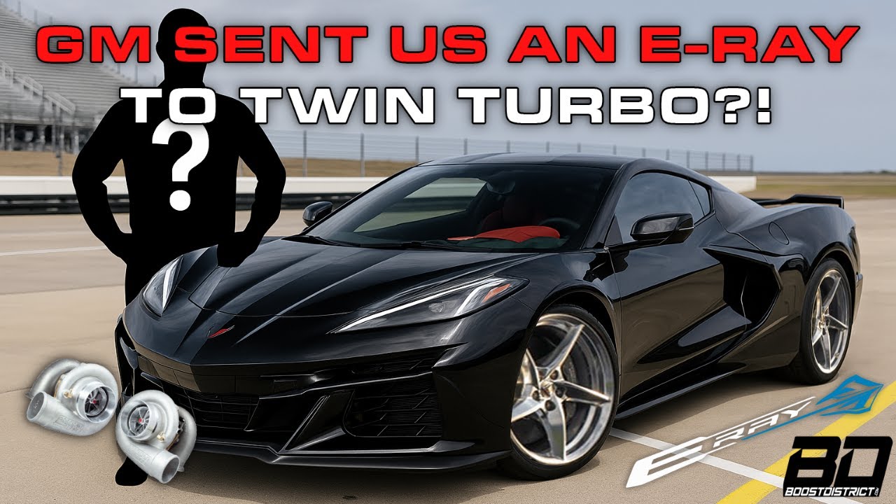 GM Sent us an E-RAY to TWIN TURBO!!? ZR1 drag times matched!