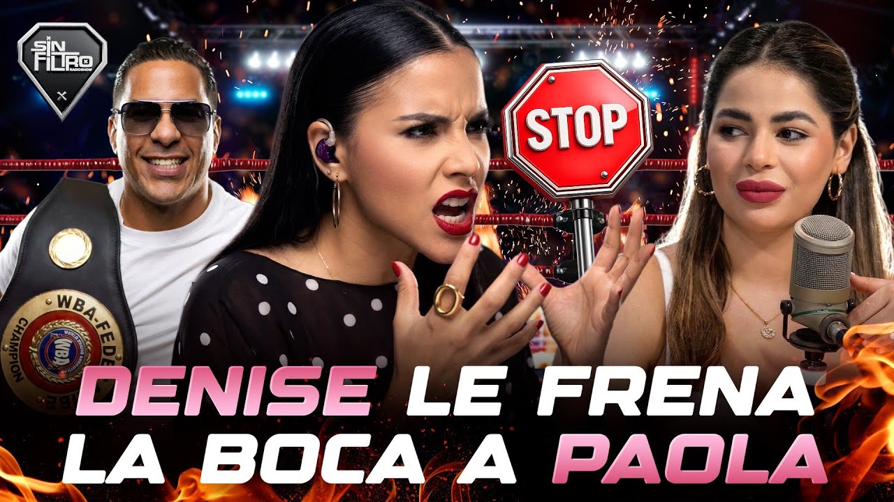 DENISE PEÑA POR FIN LE FRENA LA BOCA A PAOLA FARIA POR METERSE CON CRISTIAN CASA BLANCA