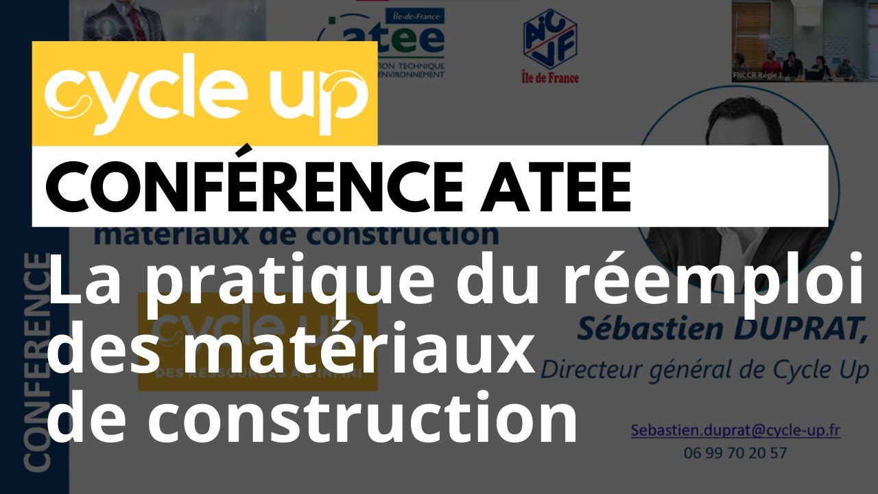 Conférence ATEE & AICVF Ile de France - CONSTRUCTION BAS CARBONE