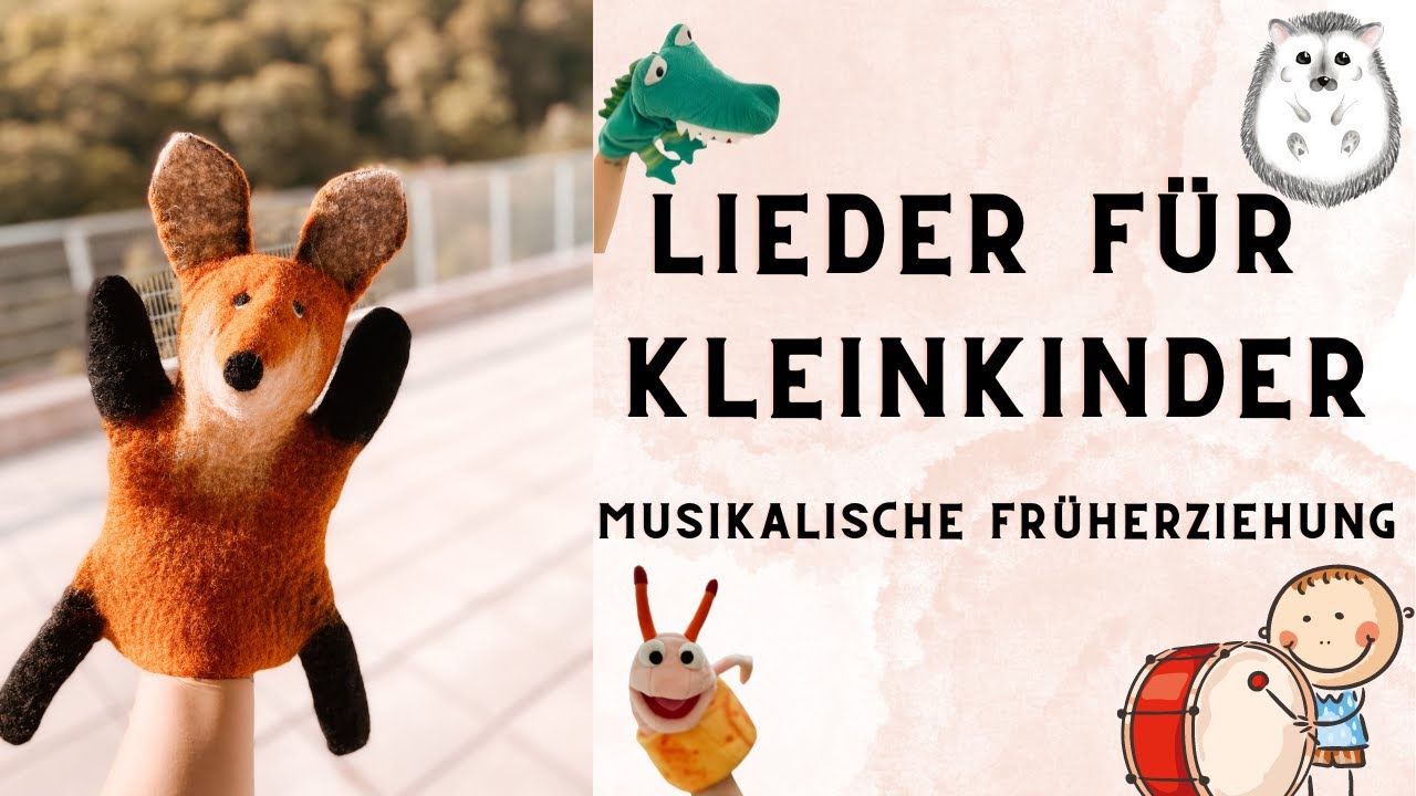 KINDERLIEDER für Eltern - Kind - Gruppen | 🎶 BABYS und KLEINKINDER | Musik aus dem Lernstall