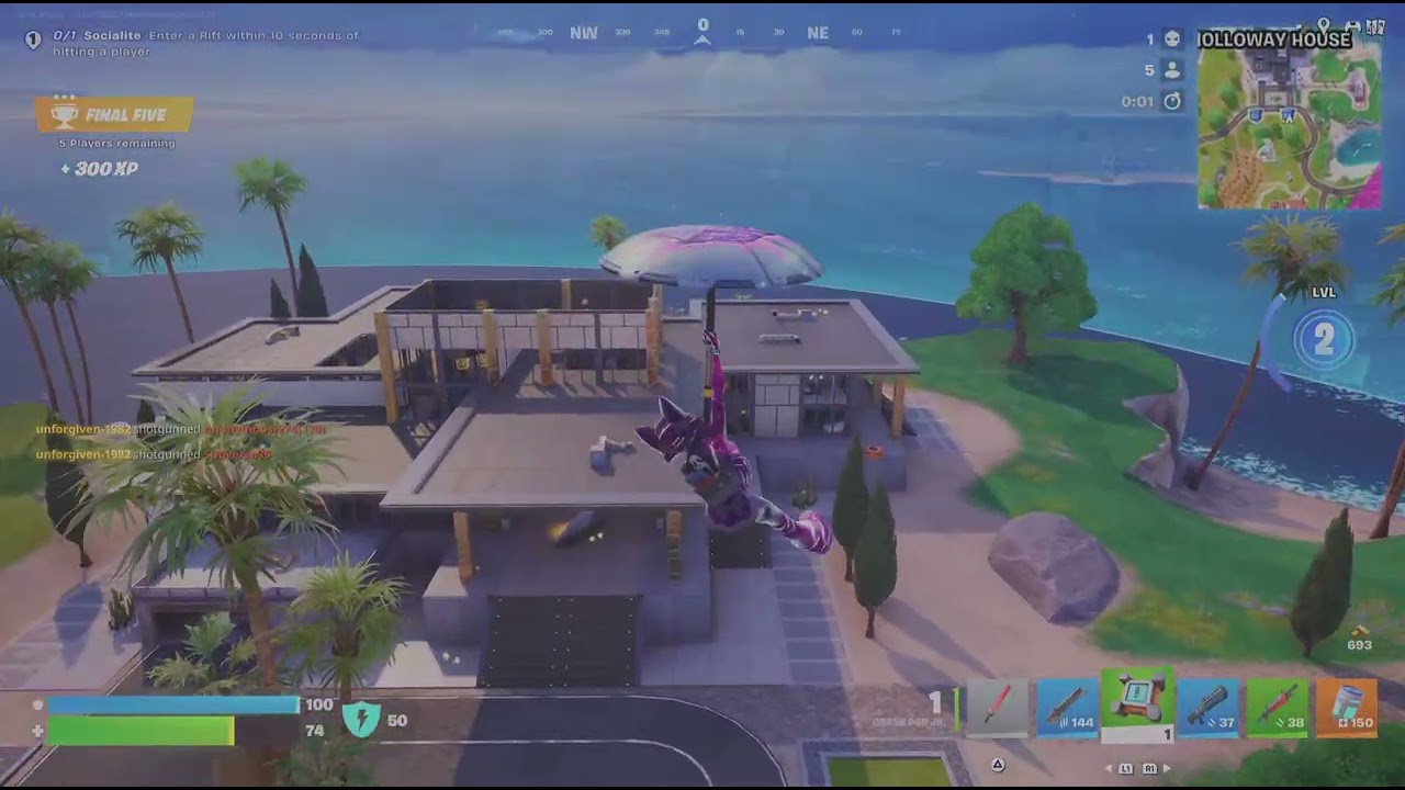 Fortnite solo 2nd