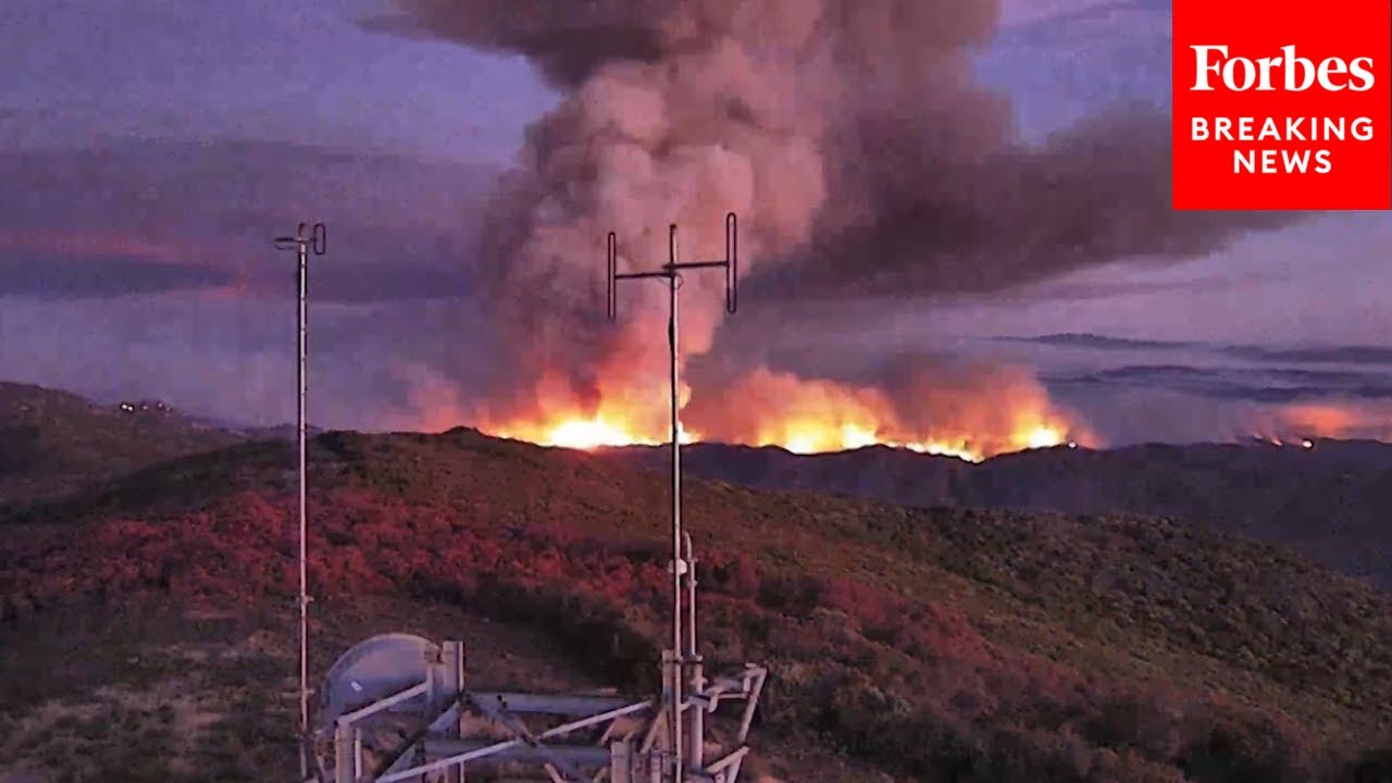 Timelapse Captures Spread Of The Gifford Fire In California As It Burns Nearly 50,000 Acres