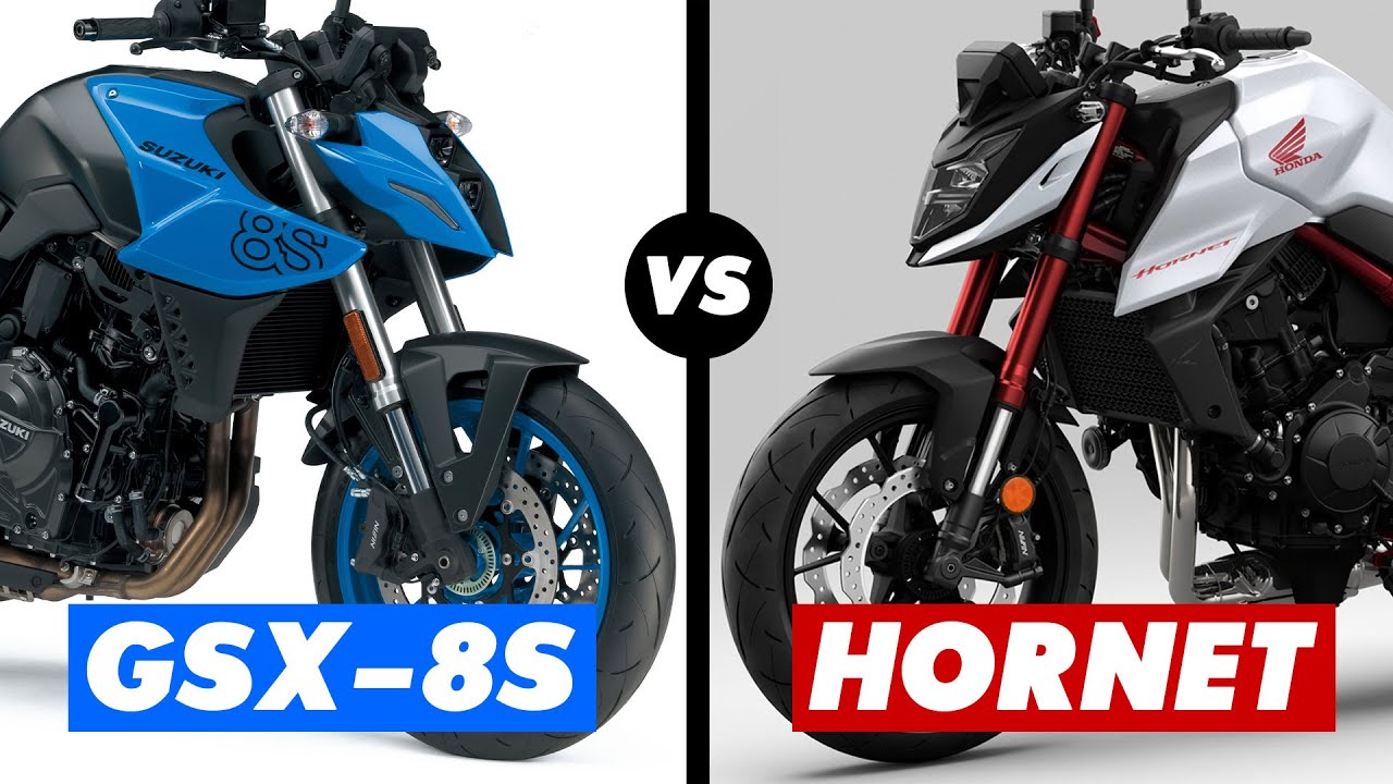 Suzuki GSX-8S против Honda CB750 Hornet: что лучше?