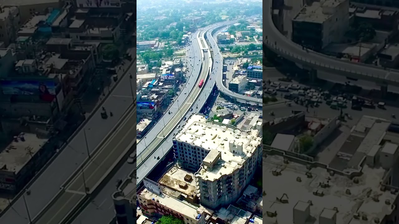 Flyover at Muslim town Lahore | #youtubeshorts #shorts