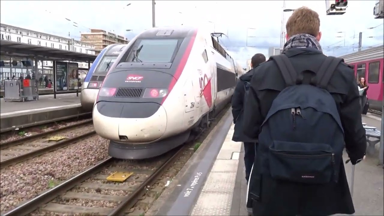 TGV INOUI 🇫🇷 Rennes Massy TGV 🇫🇷 Rame Neo Duplex 254 1ere classe [Full Rail Report]