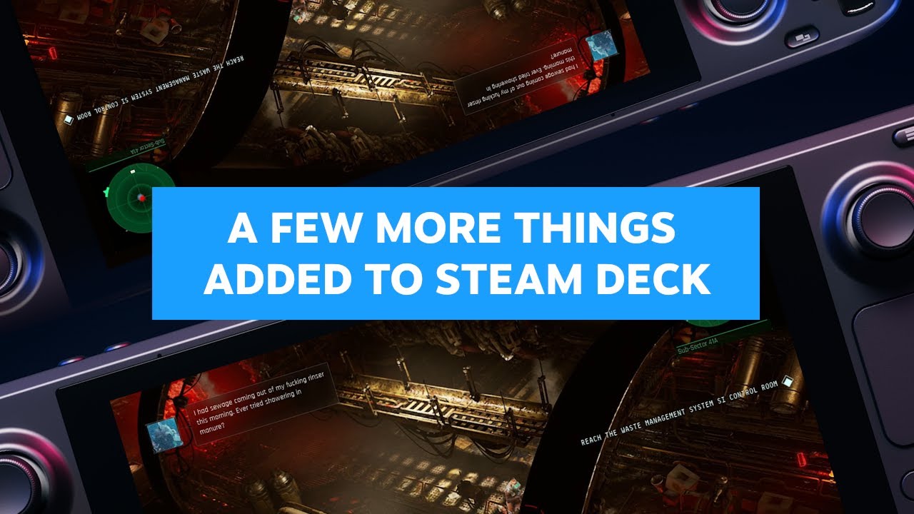 A Few More Things Added To Steam Deck