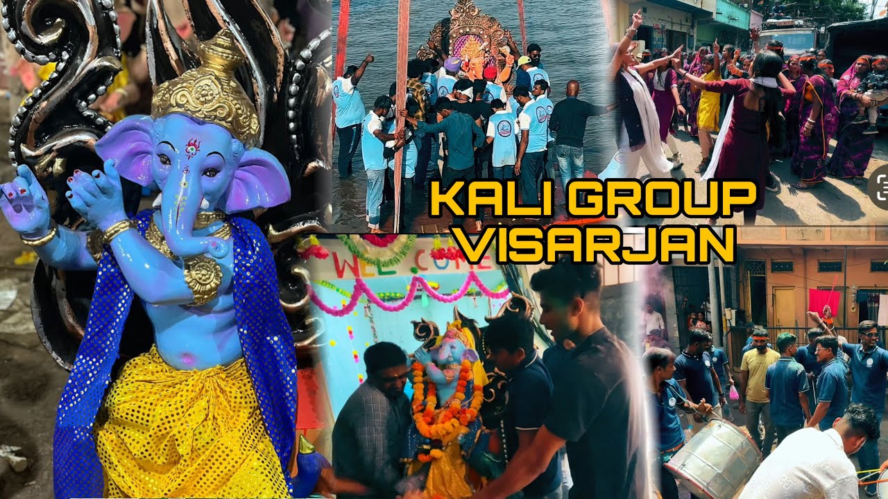 KALKI GROUP VISARJAN / GANPATI visarjan 2024