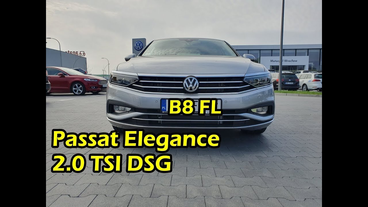 2020 VW Passat B8 FL Elegance 2.0TSI 190KM DSG 7 GPF test. Wrażenia z jazdy nowym modelem. [Cz. 1]