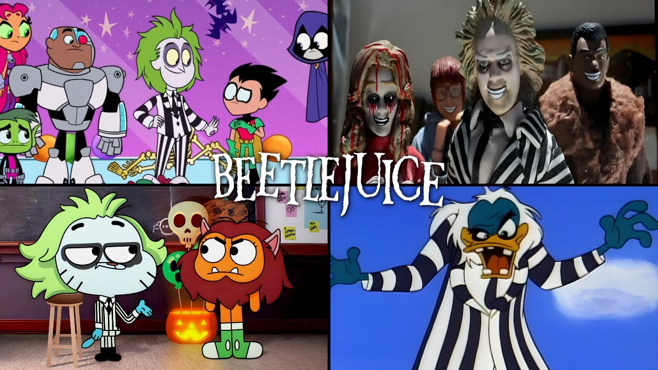 👻14 Referencias a BEETLEJUICE en el CINE y la TV