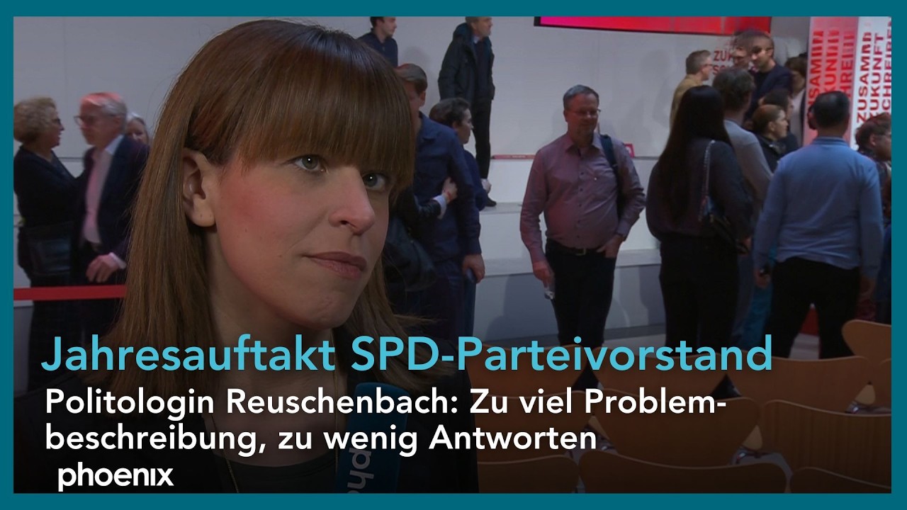 SPD-Jahresauftaktklausur: Einordnungen von Politikwissenschaftlerin Julia Reuschenbach | 07.02.26