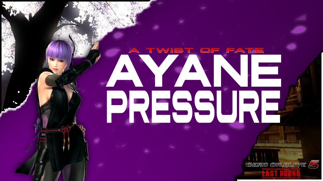 Dead or Alive 5 This Ayane will make you dizzy guaranteed