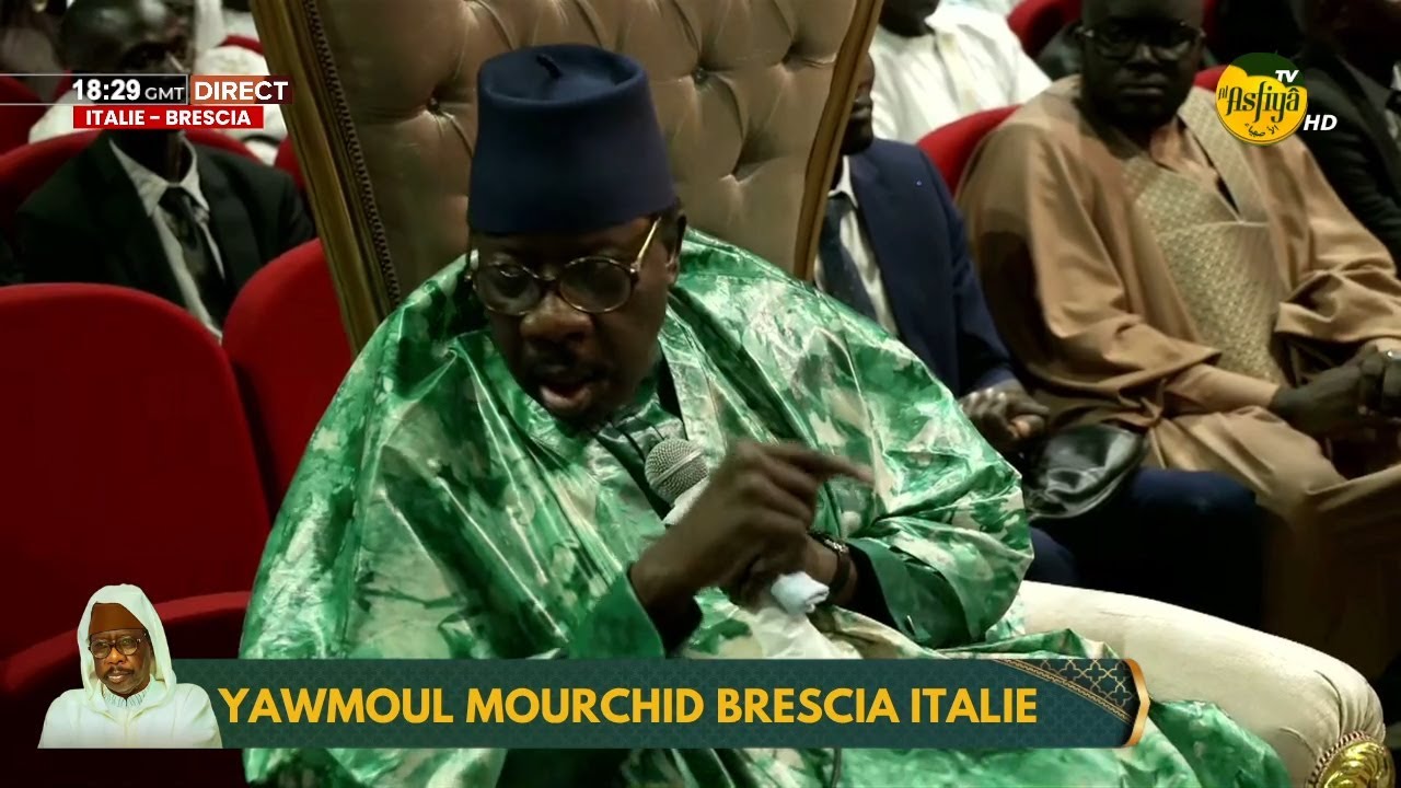 YAWMOUL MOURCHID BRESCIA: Causerie Serigne Moustapha Sy Al Maktoum