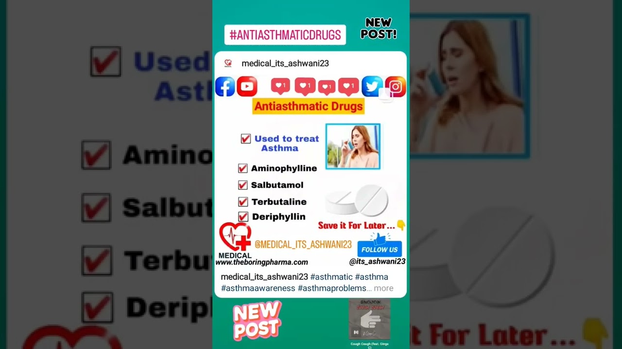 Antiasthmatic drugs 